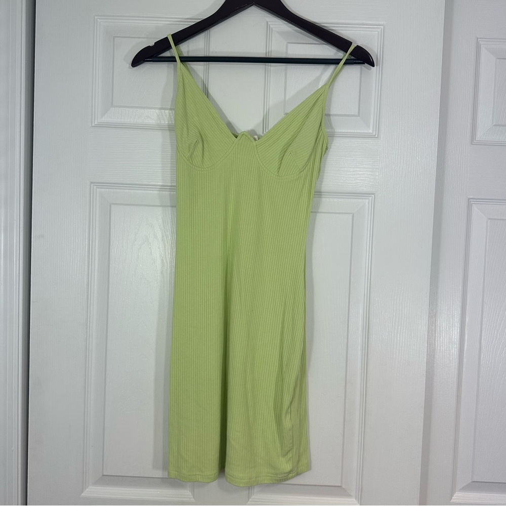 Endless Blu Green Mini Dress